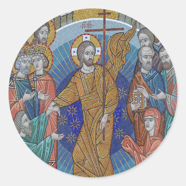 Adesivo Redondo Ícone (Frente)