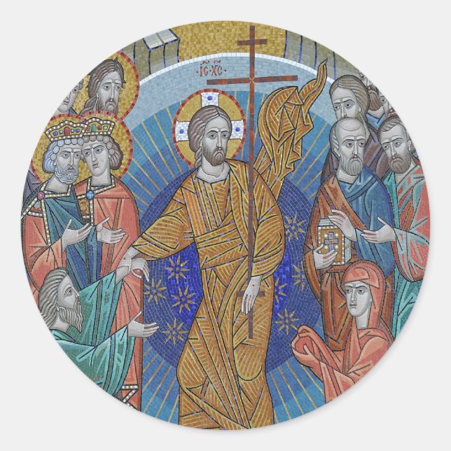 Adesivo Redondo Ícone (Frente)