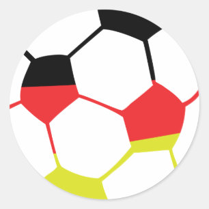 Adesivo Redondo ícone alemão do futebol