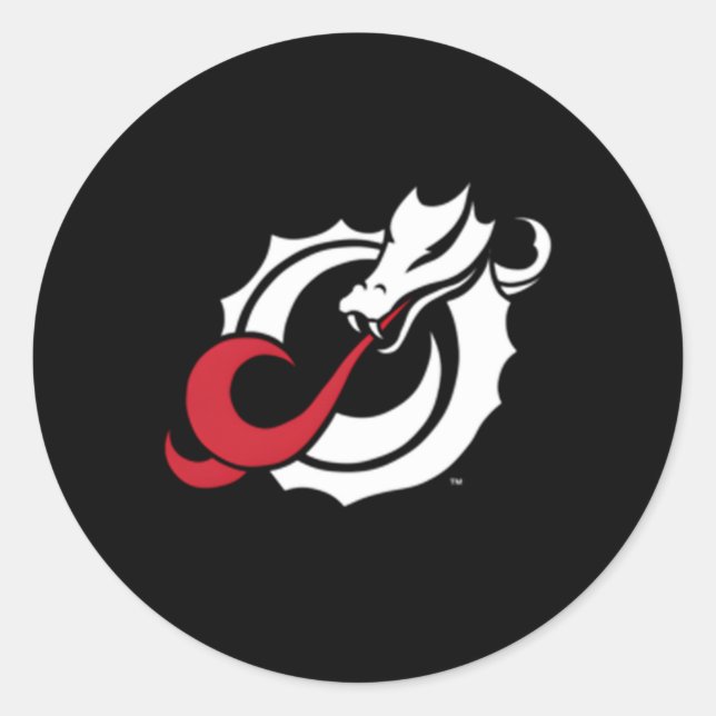 Adesivo Redondo Ícone de tórax do estado de Minnesota (Frente)