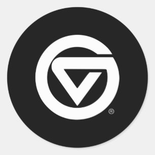 Adesivo Redondo Ícone Lakers do Grand Valley State