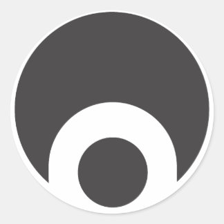 Adesivo Redondo Ícone Osiris