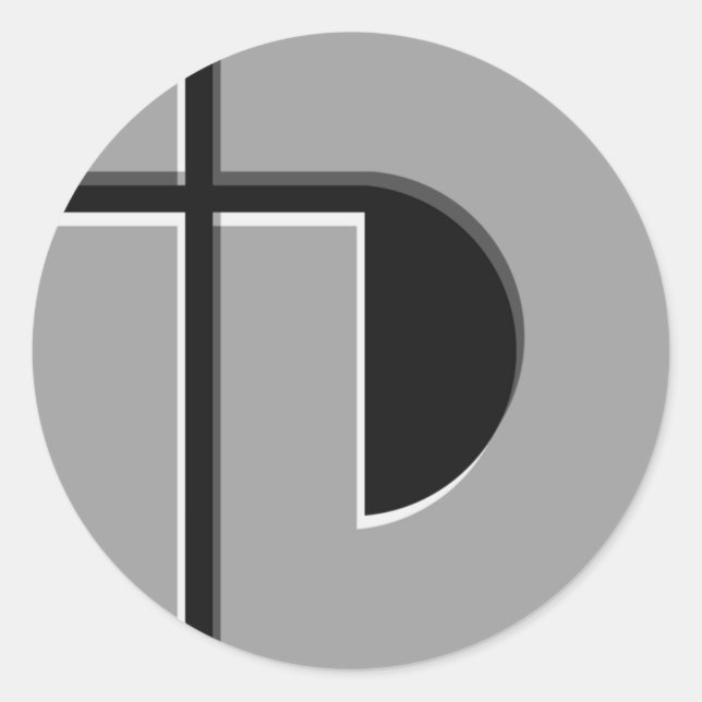 Adesivo Redondo ID emblema automático (Frente)