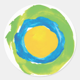 Adesivo Redondo Idealista Sticker