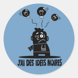 Adesivo Redondo IdeesNoires