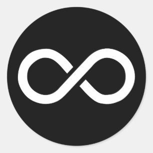 Adesivo Redondo Ideologia da infinidade