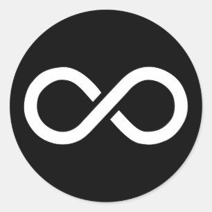 Adesivo Redondo Ideologia da infinidade