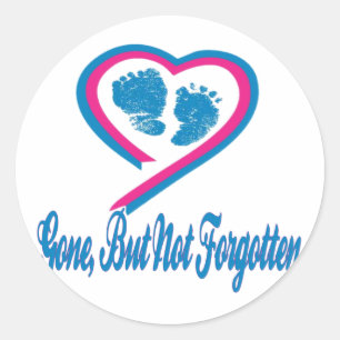 Adesivo Redondo Ido mas não esquecido