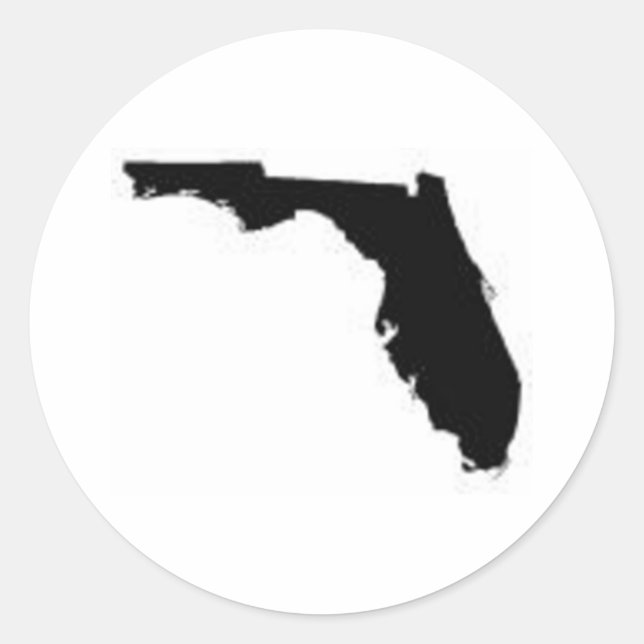Adesivo Redondo iFLORIDA MAP2 (Frente)