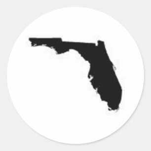 Adesivo Redondo iFLORIDA MAP2