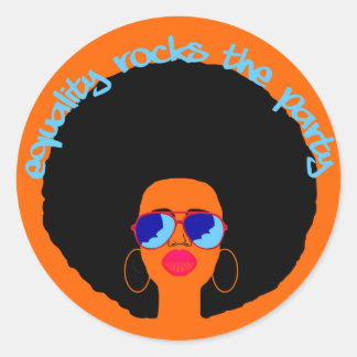 Adesivo Redondo Igualdade