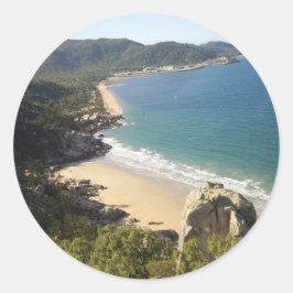 Adesivo Redondo Ilha Magnética - Autocolante australiano