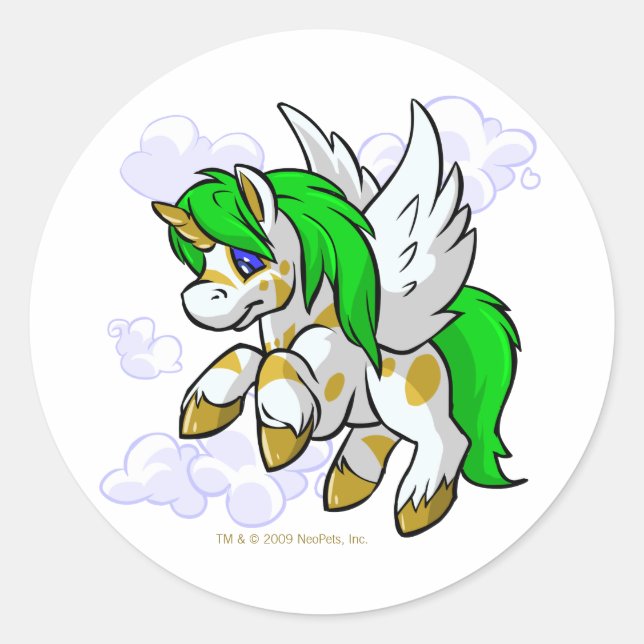 Adesivo Redondo Ilha Uni se mantendo perto da Ilha Misteriosa (Frente)