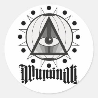 Adesivo Redondo Illuminati
