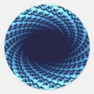 Adesivo Redondo Ilusão de roda