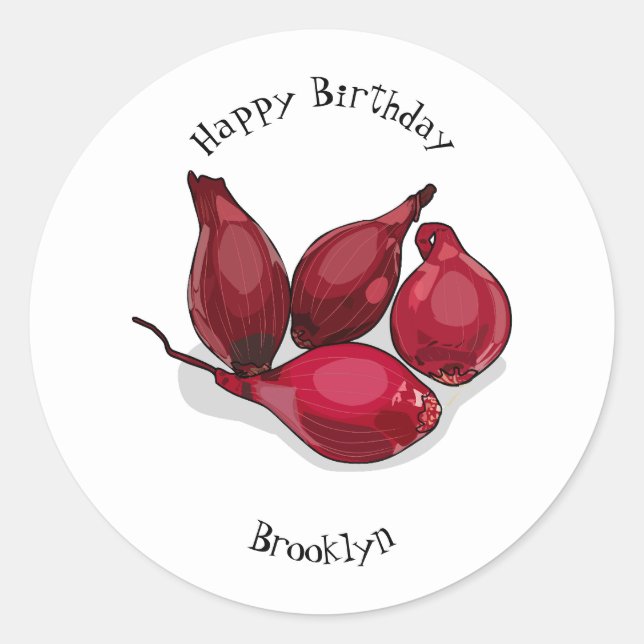 Adesivo Redondo Ilustração de desenho animado de slot (Frente)