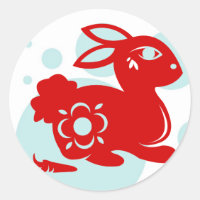 ILUSTRAÇÃO DO COELHO ZODIÁTICO CHINÊS