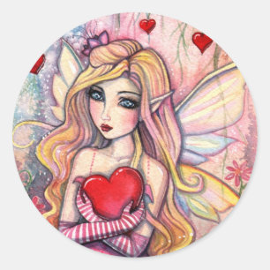 Adesivo Redondo "ilustrações de molly harrison"