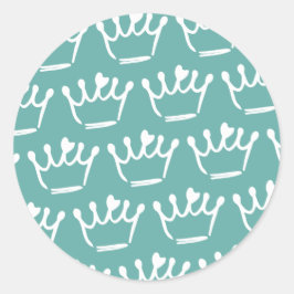 Adesivo Redondo Ilustrações de Tiara