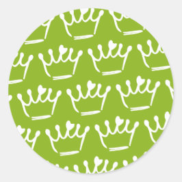 Adesivo Redondo Ilustrações de Tiara