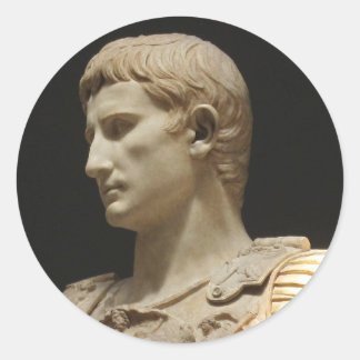 Adesivo Redondo Imagem de Julius Cesar
