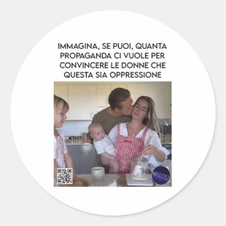 Adesivo Redondo immagina