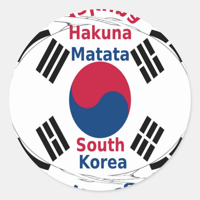 Adesivo Redondo Impressão de Arte/Gráfico das Cores de Bandeiras N (Frente)