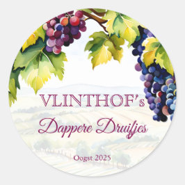 Adesivo Redondo Impressão de chás de panela de Verão