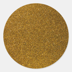 Adesivo Redondo Impressão Dourado à moda feminino da foto do