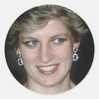Adesivo Redondo Impressionante! HRH Princesa Diana