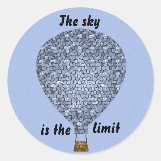 Adesivo Redondo Incentivo Positivo à Equipe de Funcionários do Bal (Frente)