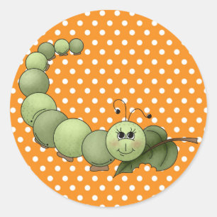 Adesivo Redondo Inchworm