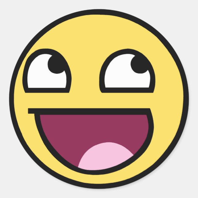 Adesivo Redondo Incrível (Frente)