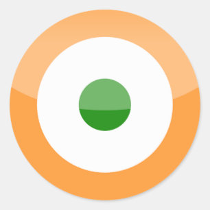 Adesivo Redondo índia