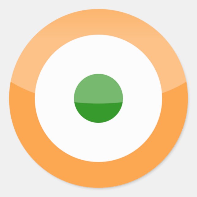 Adesivo Redondo índia (Frente)