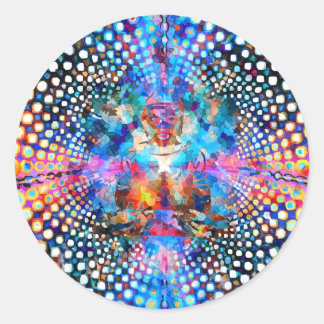 Adesivo Redondo Indra's Net