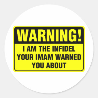 ADESIVO REDONDO INFIDEL