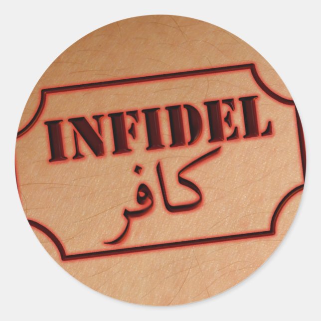 Adesivo Redondo Infidel (Frente)