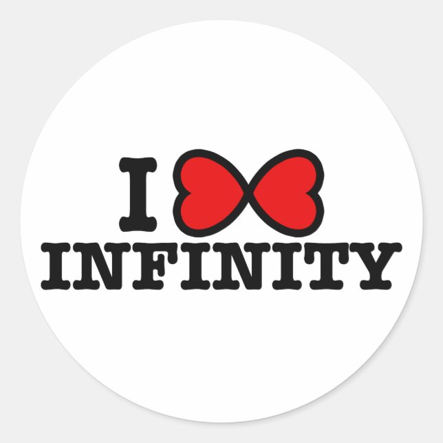 Adesivo Redondo Infinidade (Frente)