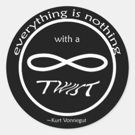 Adesivo Redondo Infinity All Not Sticker