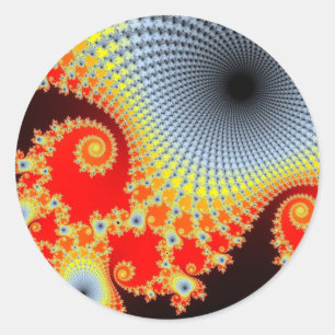 Adesivo Redondo Infinity Stickers