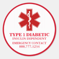 Informações médicas sobre diabéticos