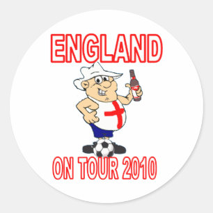 Adesivo Redondo INGLATERRA na excursão