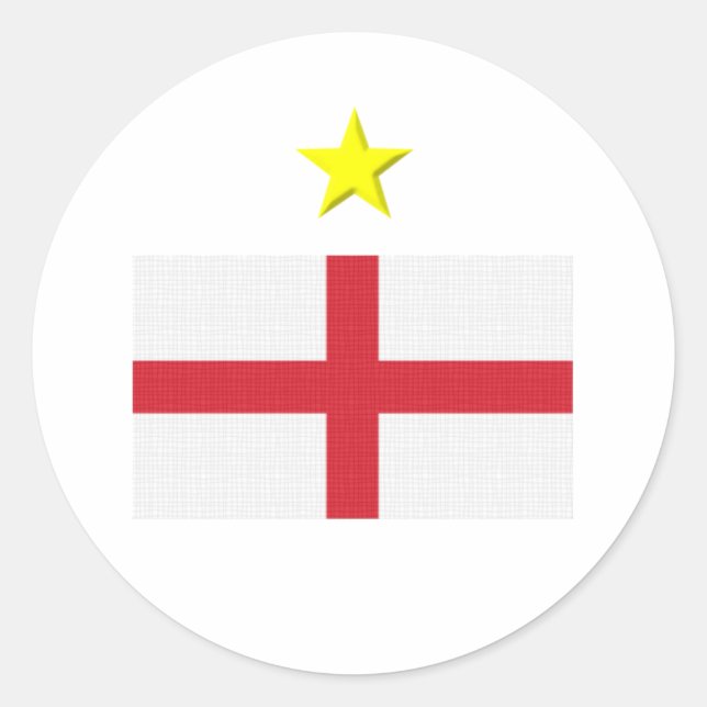 Adesivo Redondo Inglês Footie (Frente)