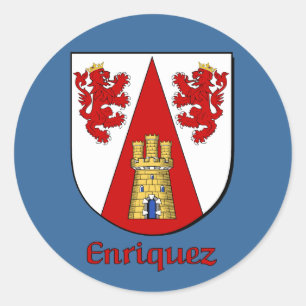 Adesivo Redondo Ingrez Family Shield Stickers