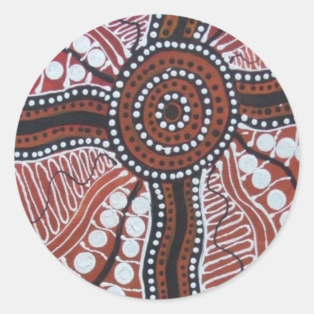 Adesivo Redondo Início (Frente)