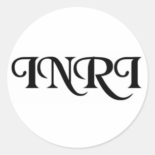 ADESIVO REDONDO INRI