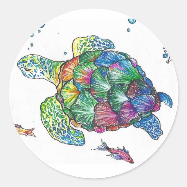 Adesivo Redondo inseto (Frente)