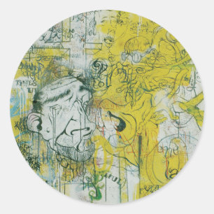 Adesivo Redondo Inseto