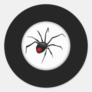 Adesivo Redondo Inseto de Insetos de Aranha